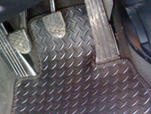 Touch and durable rubber mats available